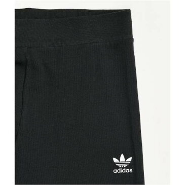 アディダス 黒色 ブラック レギンス タイツ レディース 【 ADIDAS BLACK LEGGINGS 】