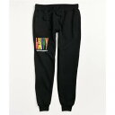 CROSS COLOURS 黒色 ブラック ジョガーパンツ ロングタイツ レディース 【 CROSS COLOURS UNITY BLACK JOGGER SWEATPANTS 】