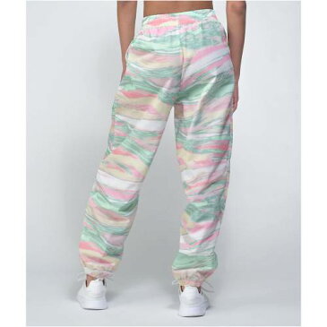 アディダス 緑 グリーン クリーム トラック PINK, & トラックパンツ レディース 【 GREEN ADIDAS MULTI COLOR CREAM MARBLE DYE ASSORTED 】