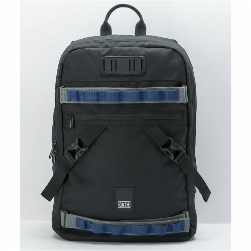 バックパック バッグ リュックサック 黒色 ブラック メンズ 【 OATH EVERMORE FLAT BACKPACK / BLACK 】 男女兼 バッグ