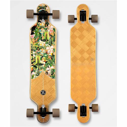 41&QUOT; ユニセックス 【 Z-FLEX BANANA TRAIN DOUBLE DROP LONGBOARD COMPLETE / ASSORTED 】 スポーツ アウトドア スケートボード インラインスケート スケートボード本体