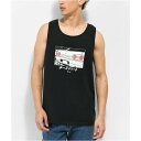 ストリート 黒色 ブラック タンクトップ メンズ 【 KEY STREET DREAMIN BLACK TANK TOP / 】 メンズファッション トップス