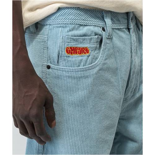 エンパイア コーデュロイ 青色 ブルー スケート メンズ 【 EMPYRE LOOSE FIT SK8 CORDUROY LIGHT BLUE SKATE PANTS / LIGHT PASTEL BLUE 】 メンズファッション ズボン パンツ