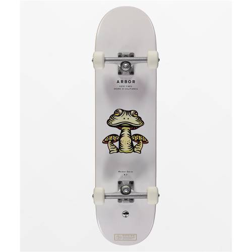 8.0&QUOT; ユニセックス 【 ARBOR COLLECTIVE ARBOR WHISKEY FORAGE SKATEBOARD COMPLETE / ASSORTED 】 スポーツ アウトドア スケートボード インラインスケート スケートボード本体