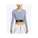 ナイキ 青色 ブルー スリーブ クロップ Tシャツ 長袖 レディース 【 NIKE SPORTSWEAR BLUE LONG SLEEVE CROP T-SHIRT / 】 レディースファッション トップス