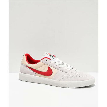 ナイキエスビー NIKE SB エスビー チーム クラシック 赤 レッド 白色 ホワイト スケート スニーカー 運動靴 GREY, & 【 TEAM RED SKATE NIKE SB CLASSIC PHANTOM WHITE SHOES 】 メンズ