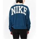 ナイキ チーム 青色 ブルー スウェットシャツ トレーナー レディース 【 NIKE SPORTSWEAR TEAM BLUE QUARTER ZIP SWEATSHIRT / 】 レディースファッション トップス