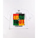 CROSS COLOURS ロゴ 白色 ホワイト Tシャツ 【 CROSS COLOURS 1991 LOGO WHITE TSHIRT 】 レディースファッション トップス Tシャツ カットソー