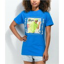 CROSS COLOURS フレッシュ 青色 ブルー Tシャツ 【 CROSS COLOURS FRESH PRINCE BLUE TSHIRT 】 レディースファッション トップス Tシャツ カットソー