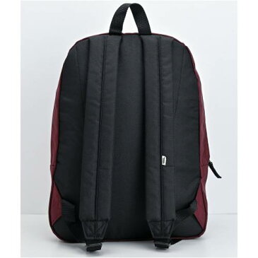 ヴァンズ VANS バンズ バックパック バッグ リュックサック 赤 レッド 【 VANS RED REALM PORT ROYALE BACKPACK 】 バッグ 男女兼 バッグ