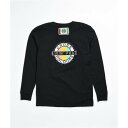 CROSS COLOURS ファット 黒色 ブラック スリーブ Tシャツ 長袖 【 SLEEVE CROSS COLOURS LIVIN PHAT BLACK TSHIRT 】 レディースファッション トップス Tシャツ カットソー