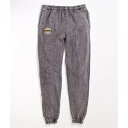 CROSS COLOURS ファット 灰色 グレー ジョガーパンツ LIVIN' 【 CROSS COLOURS PHAT GREY WASH JOGGER PANTS 】