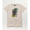 CROSS COLOURS 灰色 グレー Tシャツ 【 CROSS COLOURS X TUPAC KEEP YA HEAD LIGHT GREY TSHIRT 】 レディースファッション トップス Tシャツ カットソー