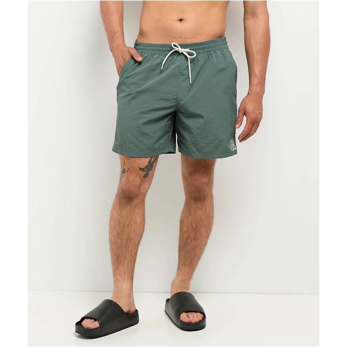 エンパイア Empyre 【 Graffiti Floater Dark Green Board Shorts Men's Dark Green 】 green 緑・グリーン ショーツ メンズファッション 水着 メンズ green 緑・グリーン