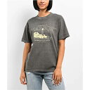 Dravus 【 Parks N Rec Black Wash T-Shirt Women's Charcoal 】 黒色 ブラック Tシャツ レディースファッション トップス Tシャツ カットソー レディース チャコール