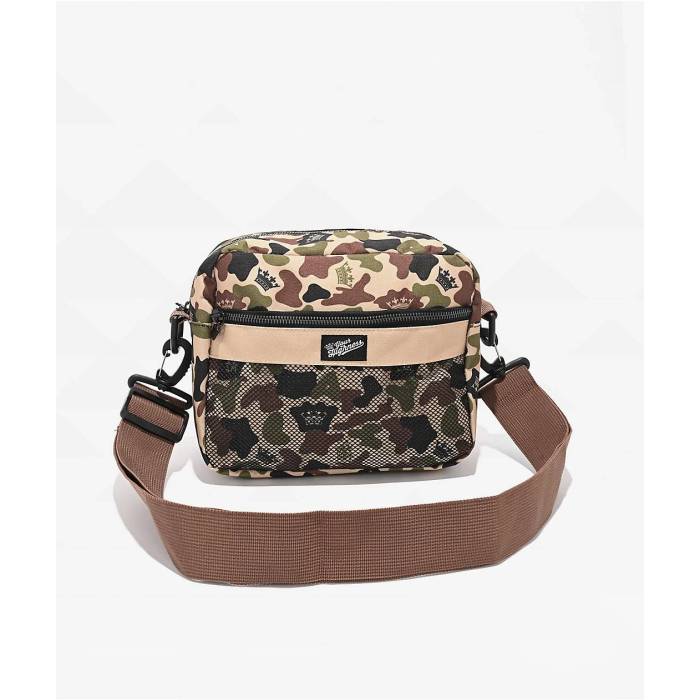 Your Highness 【 Woodland Camo Crossbody Bag Men's Multicolor 】 ウッドランド カモ柄 バッグ バッグ 小物 ブランド雑貨 バッグ メンズバッグ ボディバッグ ウエストポーチ メンズ