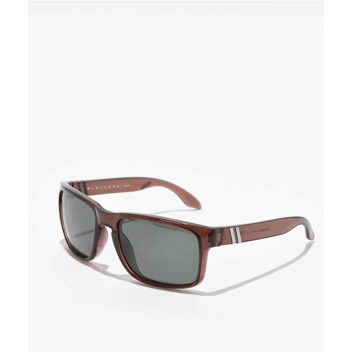 Blenders Eyewear 【 Blenders Canyon Coffee Polarized Sunglasses Men's Medium Brown 】 サングラス..