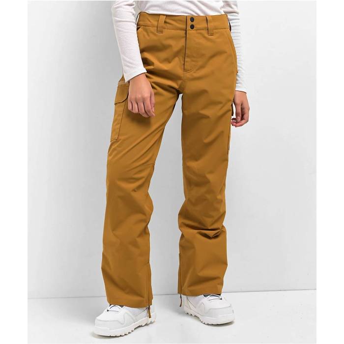 Aperture 【 Cedar Park Brown 10K Snowboard Pants Women's Khaki 】 パーク 茶色 ブラウン スポーツ ..