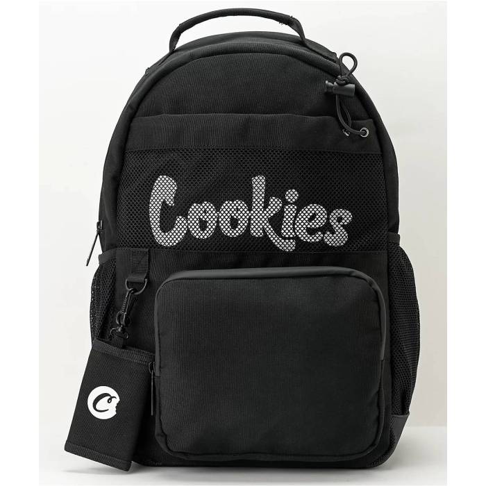 Cookies Clothing 【 Cookies Stasher Black Smell Proof Backpack Men's - 】 黒色 ブラック バックパック バッグ リュックサック バッグ 小物 ブランド雑貨 バッグ メンズバッグ バックパック リュック メンズ N(4)