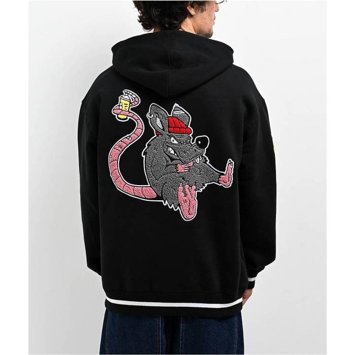 エンパイア Empyre 【 Rat Attack Black Hoodie Men's Black 】 黒色 ブラック フーディー パーカー メンズファッション トップス パー..