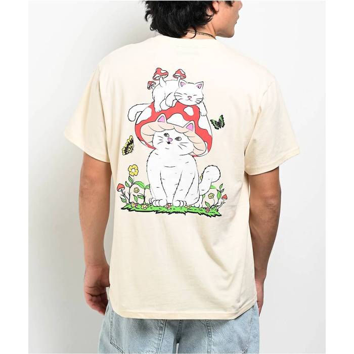 リップンディップ Ripndip 【 Field Friends Natural T-Shirt Men's Natural 】 Field フィールド ナチュラル Tシャツ メンズファッション トップス Tシャツ カットソー メンズ ナチュラルのサムネイル