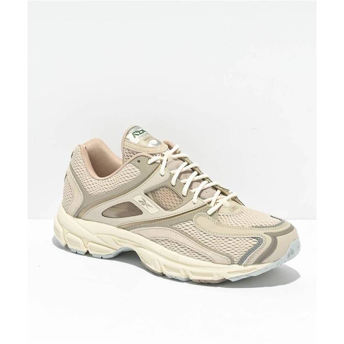 リーボック Reebok 【 Premier Trinity Kfs Cream & Grey Shoes Men's Natural 】 プレミアム クリーム 灰色 グレー シューズ 運動靴 靴 メンズ靴 スニーカー メンズ ナチュラル