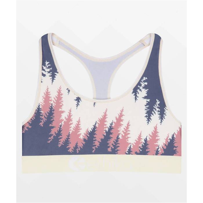 エシカ Ethika 【 Blair Woods White Sports Bra Women's Purple 】 白色 ホワイト スポーツ アウトドア スポーツウェア アクセサリー スポーツ用インナー レディースインナー スポーツブラ レディース Purpl