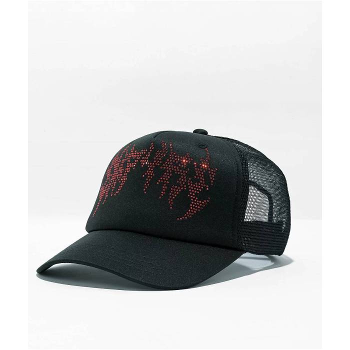 エンパイア Empyre 【 Crusher Black Trucker Hat Men's Black 】 黒色 ブラック トラッカー バッグ 小物 ブランド雑貨 帽子 メンズ帽子 キャップ メンズ 黒色 ブラック(4)