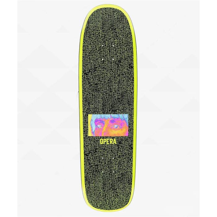 Opera Skateboards 【 Opera Eyes 9.125" Skateboard Deck Unisex Multicolor 】 スポーツ アウトドア ..
