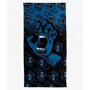 サンタクルーズ スケート Santa Cruz Skate 【 Santa Cruz Screaming Hand Black Beach Towel Men'...
