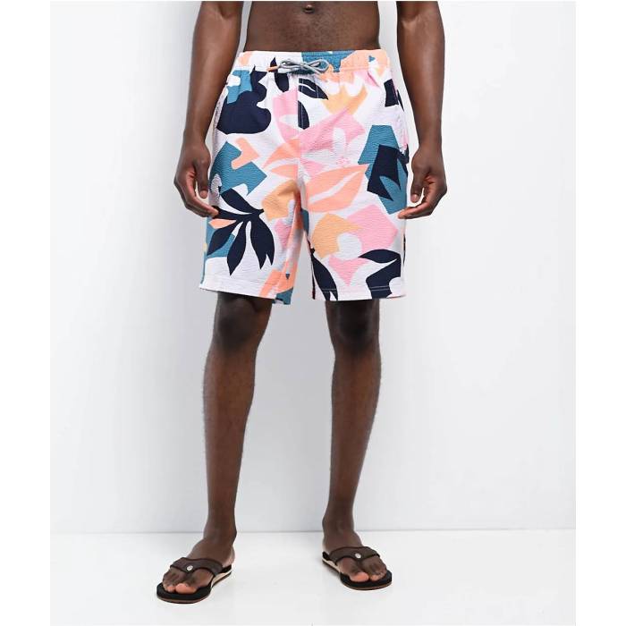 Party Pants 【 Tender Greens White Board Shorts Men's White 】 白色 ホワイト ショーツ メンズファッション 水着 メンズ 白色 ホワイト