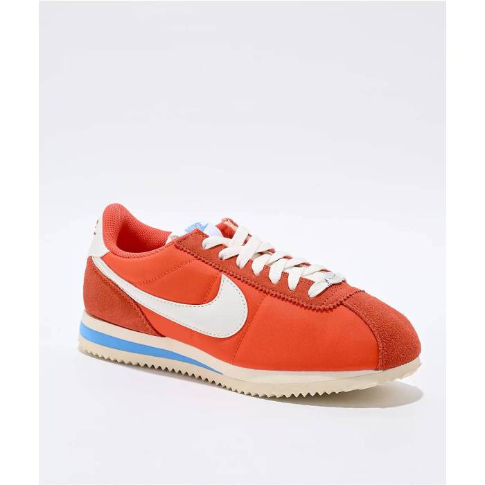 ナイキ Nike 【 Cortez Txt Picante Red & University Blue Shoes Women's Red 】 コルテッツ Red 赤・レッド 青色 ブルー シューズ 運動靴 靴 レディース靴 スニーカー レディース Red 赤・レッドのサムネイル