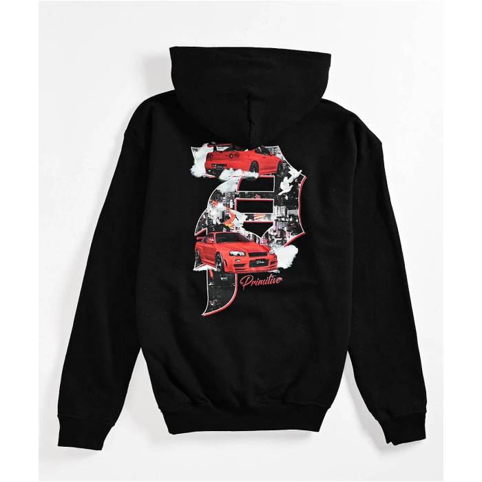 プリミティブ Primitive 【 Kids Nightwatch Black Hoodie Kids' Black 】 黒色 ブラック フーディー ..