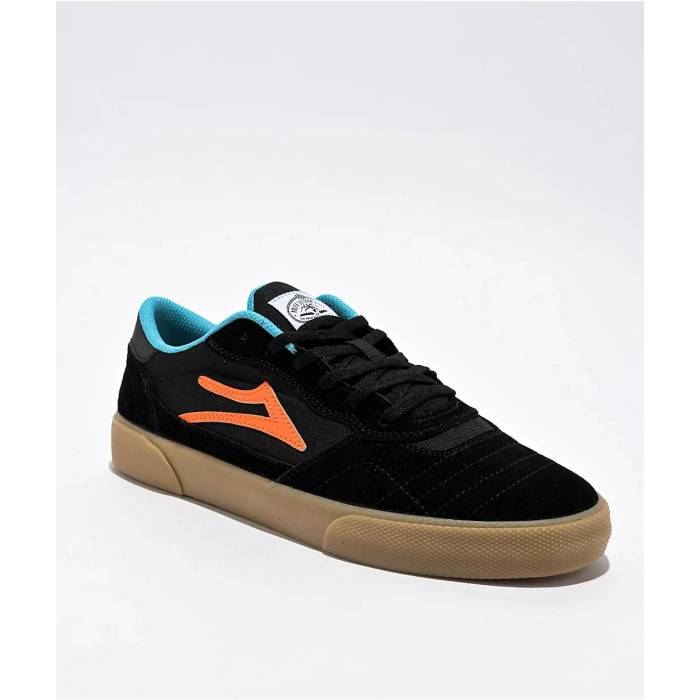 ラカイ Lakai 【 X Poler Cambridge Black Skate Shoes Men's Black 】 ポーラー 黒色 ブラック Skate スケート シューズ 運動靴 靴 メンズ靴 スニーカー メンズ 黒色 ブラック