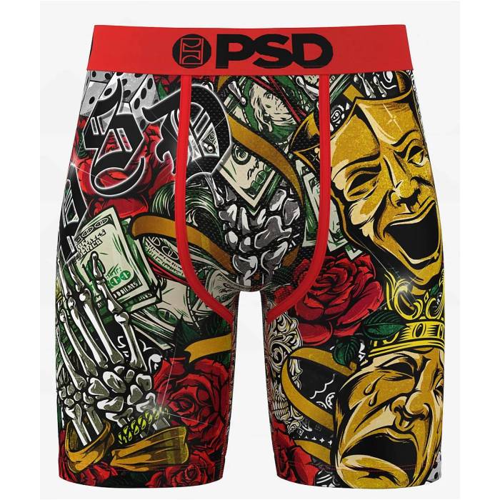 ピーエスディーアンダーウェア Psd Underwear 【 Psd Smile Now Boxer Briefs Men's Multicolor 】 インナー 下着 ナイトウェア メンズ インナー 下着 ボクサーパンツ メンズ