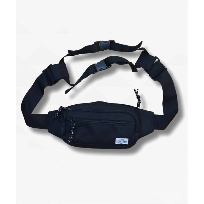Frontside Bag Co 【 Frontside Black Skate Fanny Pack Men's Black 】 黒色 ブラック Skate スケート バッグ 小物 ブランド雑貨 バッグ メンズバッグ ボディバッグ ウエストポーチ メンズ 黒色 ブラック