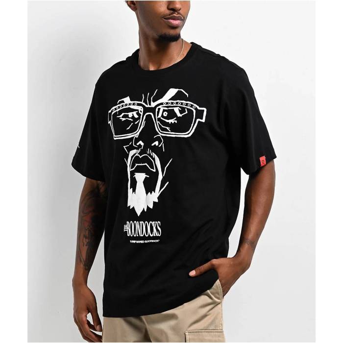 Boondocks 【 The Slickback Mean Mug Black T-Shirt Men's Black 】 黒色 ブラック Tシャツ メンズフ..