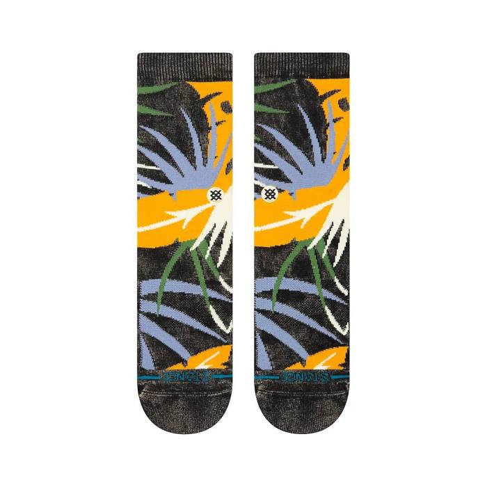 スタンス Stance 【 Yacht Club Black Crew Socks Men's Multicolor 】 ヨット クラブ 黒色 ブラック ..