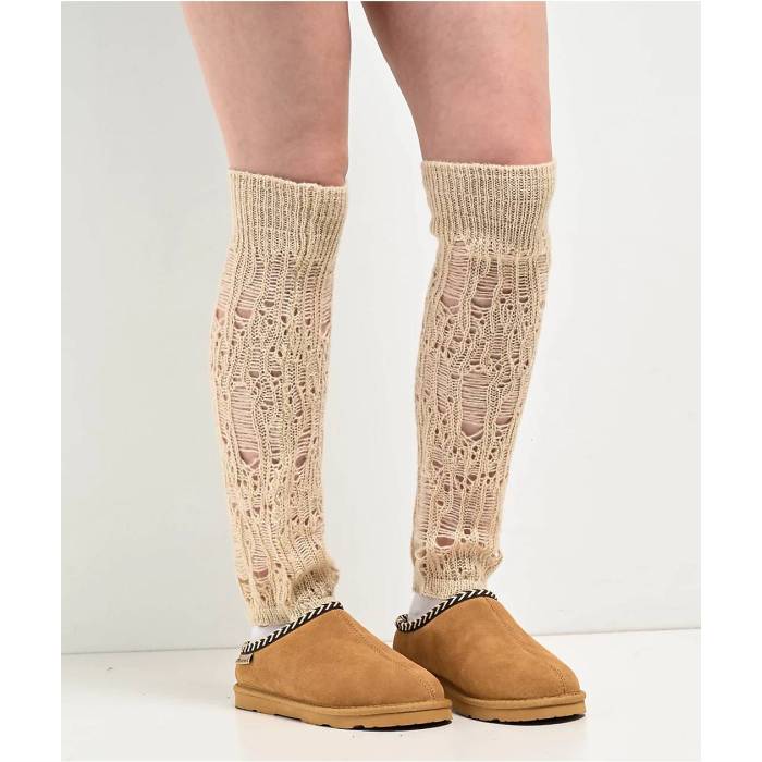 エンパイア Empyre 【 Acadia Birch Leg Warmers Women's Natural 】 インナー 下着 ナイトウェア レディース 靴下 レッグウェア レッグウォーマー レディース ナチュラル