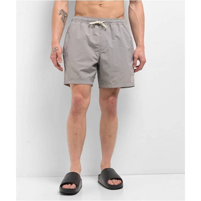 エンパイア Empyre 【 Floater Grey Board Shorts Men's Grey 】 灰色 グレー ショーツ メンズファッション 水着 メンズ 灰色 グレー