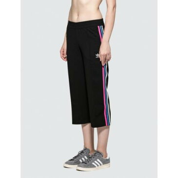 アディダス オリジナルス トラック パンツ 黒色 ブラック レディース 【 ADIDAS ORIGINALS 7 8 TRACK PANT BLACK 】