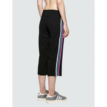 アディダス オリジナルス トラック パンツ 黒色 ブラック レディース 【 ADIDAS ORIGINALS 7 8 TRACK PANT BLACK 】