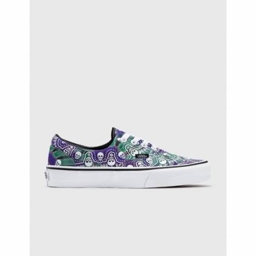 ヴァンズ バンズ ネクタイ 紫 パープル スニーカー レディース 【 VANS PURPLE BANDANA ERA TIE DYE 】