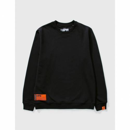 LUPIN X MUSéE DU LOUVRE スウェットシャツ トレーナー 黒色 ブラック MUSéE メンズ 【 LUPIN X DU LOUVRE PYRAMID SWEATSHIRT BLACK 】