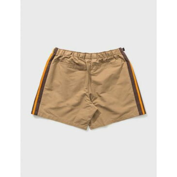 アディダス オリジナルス ショーツ ハーフパンツ 橙 オレンジ メンズ 【 ORANGE ADIDAS ORIGINALS X HUMAN MADE CONSORTIUM WIND SHORTS MULITCOLOR 】