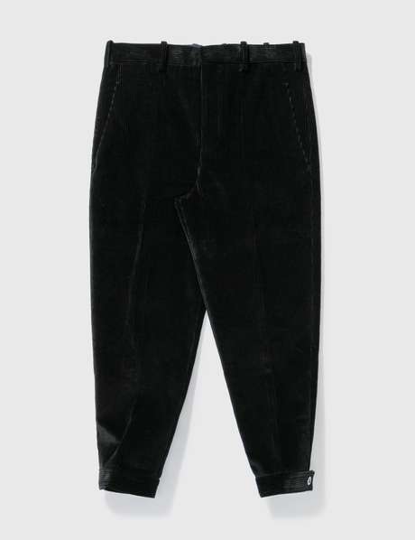 ニール バレット コーデュロイ メンズ 【 NEIL BARRETT CORDUROY CROPPED PANTS 】