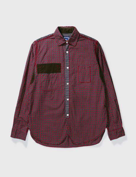 ジュンヤワタナベ メンズ 【 JUNYA WATANABE MAN PATCH CHECK SHIRT 】のサムネイル