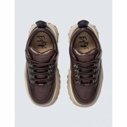 EYTYS レザー スニーカー 【 EYTYS ANGEL LEATHER TRAINERS CHOCOLATE 】