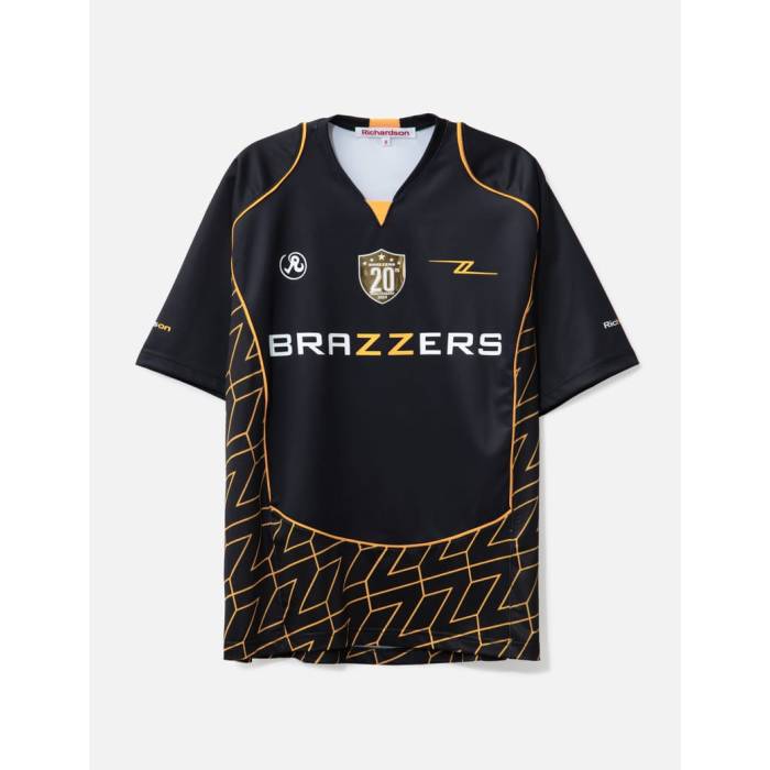 Richardson 【 X Brazzers Soccer Jersey Men Black 】 Soccer サッカー ジャージ メンズ 黒色 ブラック
