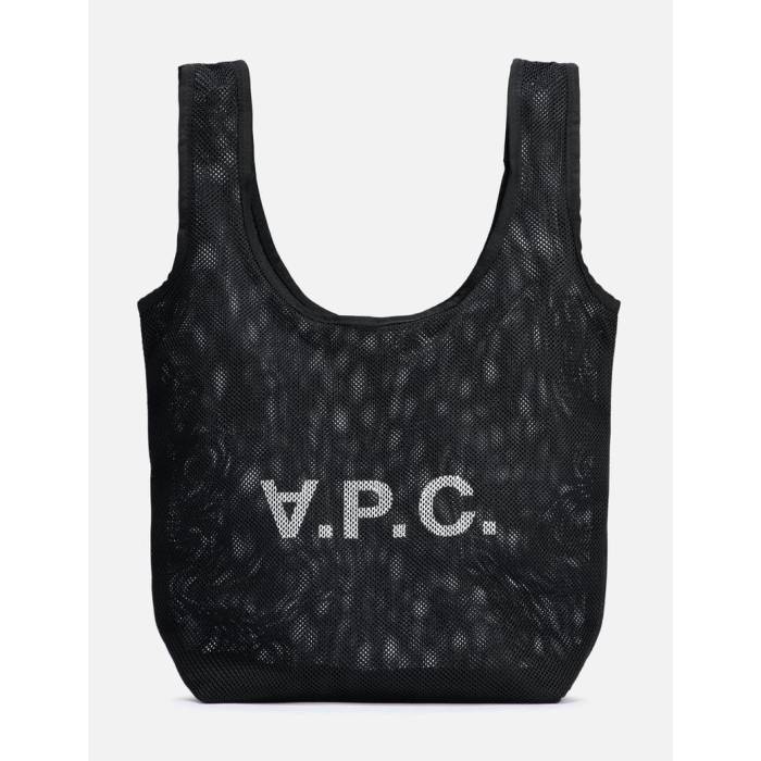 アー・ペー・セー A.p.c. 【 Rebound Shopping Bag Unisex Black 】 リバウンド バッグ ユニセックス 黒色 ブラック